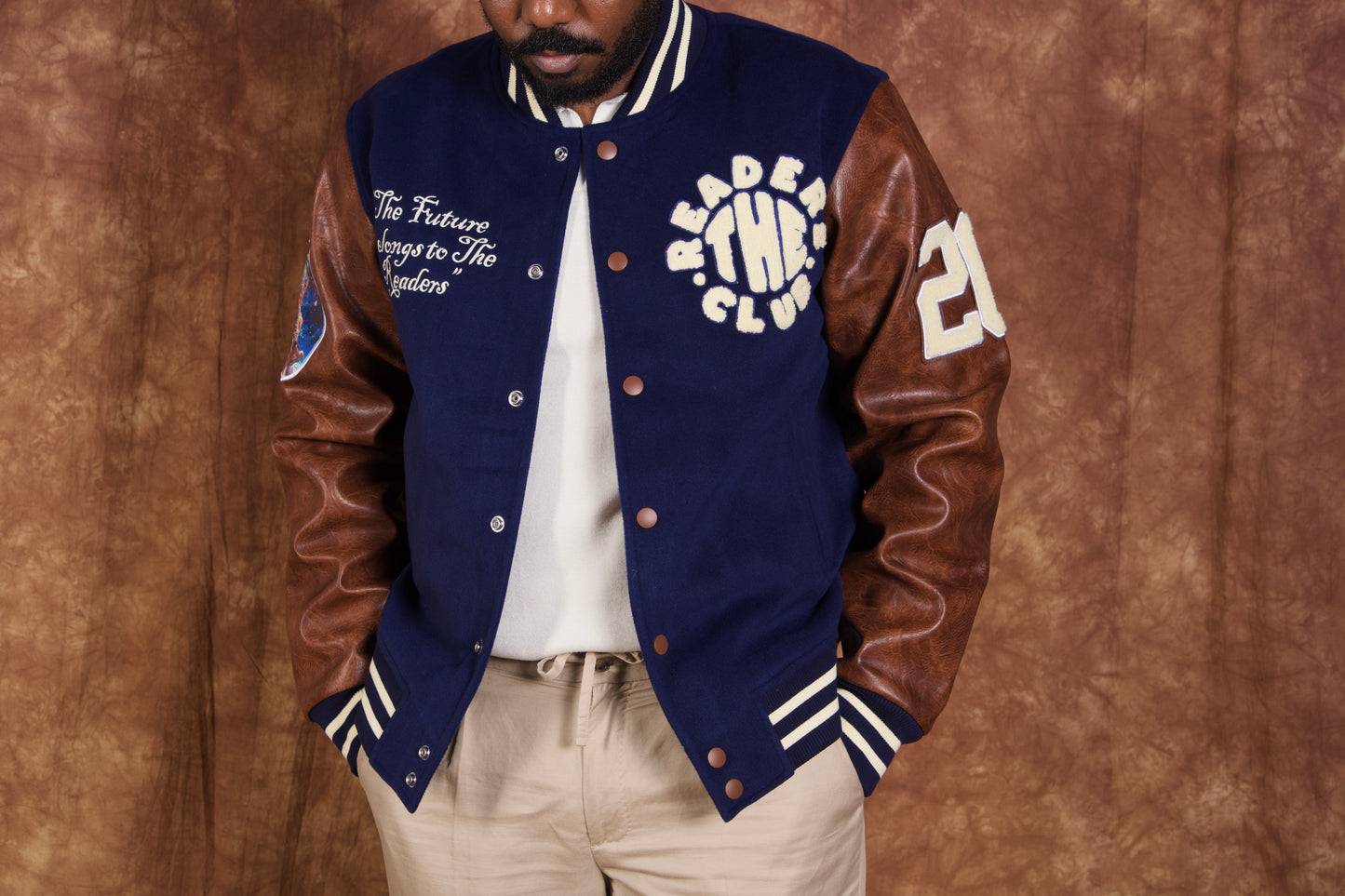 TRC Signature Varsity - Navy and Brown.