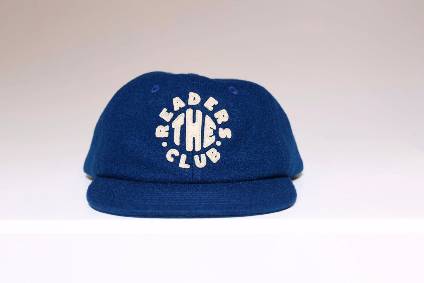 The Readers Club Classic Felt Cap - Blue