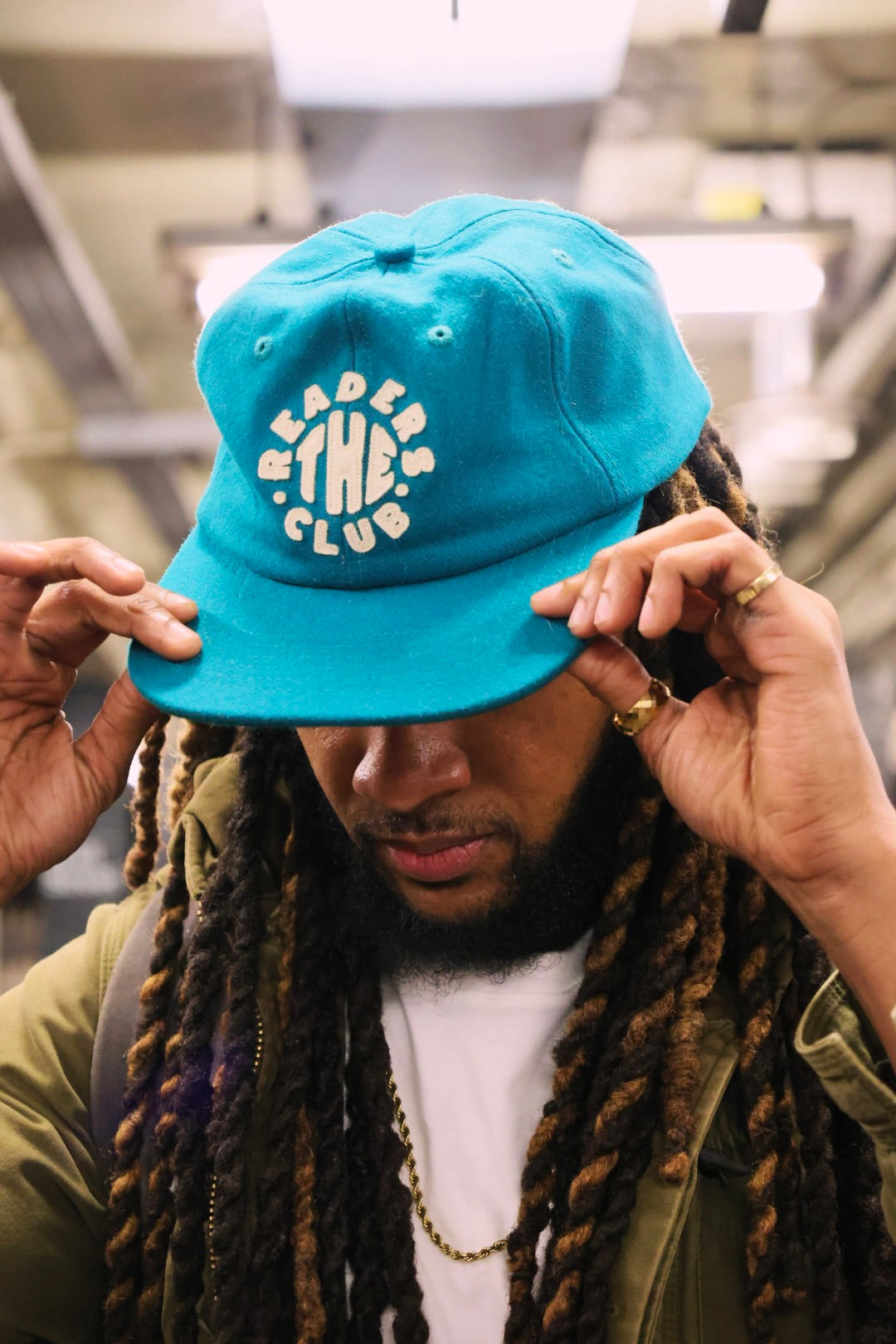 The Readers Club Classic Felt Cap - Green