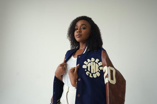 TRC Signature Varsity - Navy and Brown.