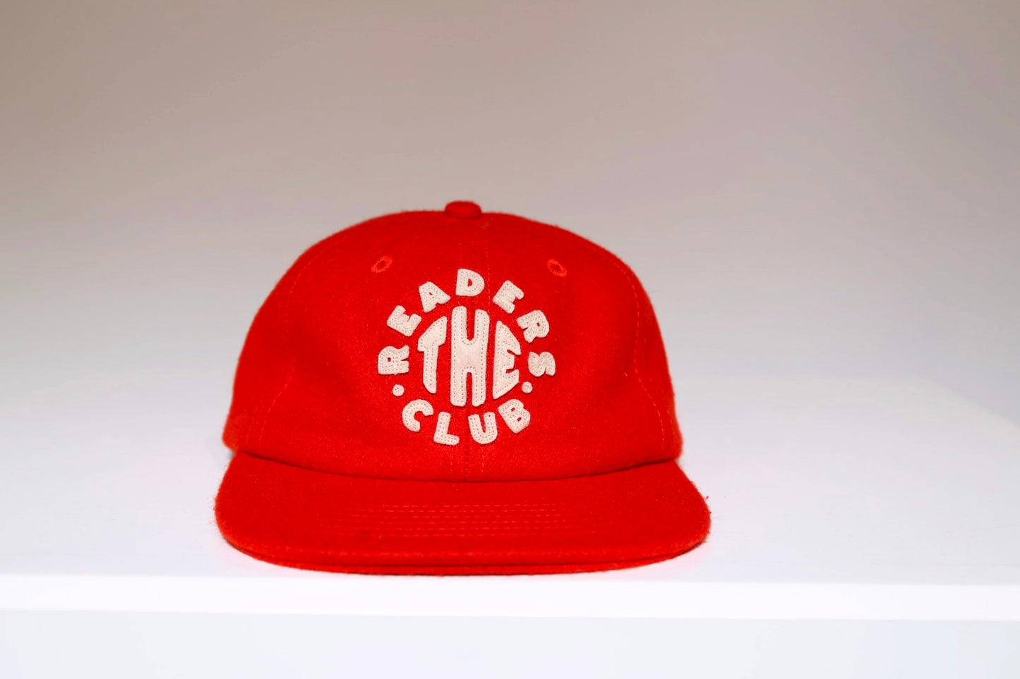 The Readers Club Classic Felt Cap - Red