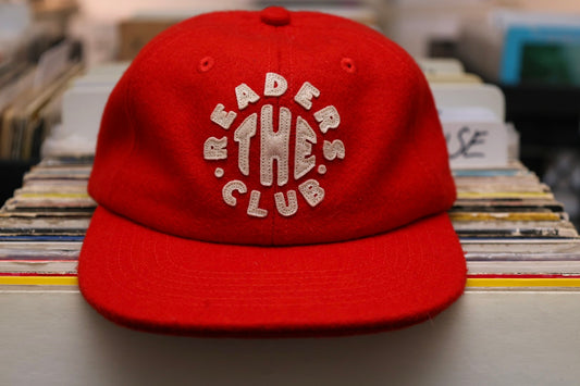 The Readers Club Classic Felt Cap - Red